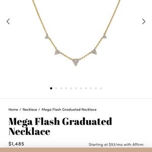 The Last Line Los Angeles: Mega Flash Graduated Necklace